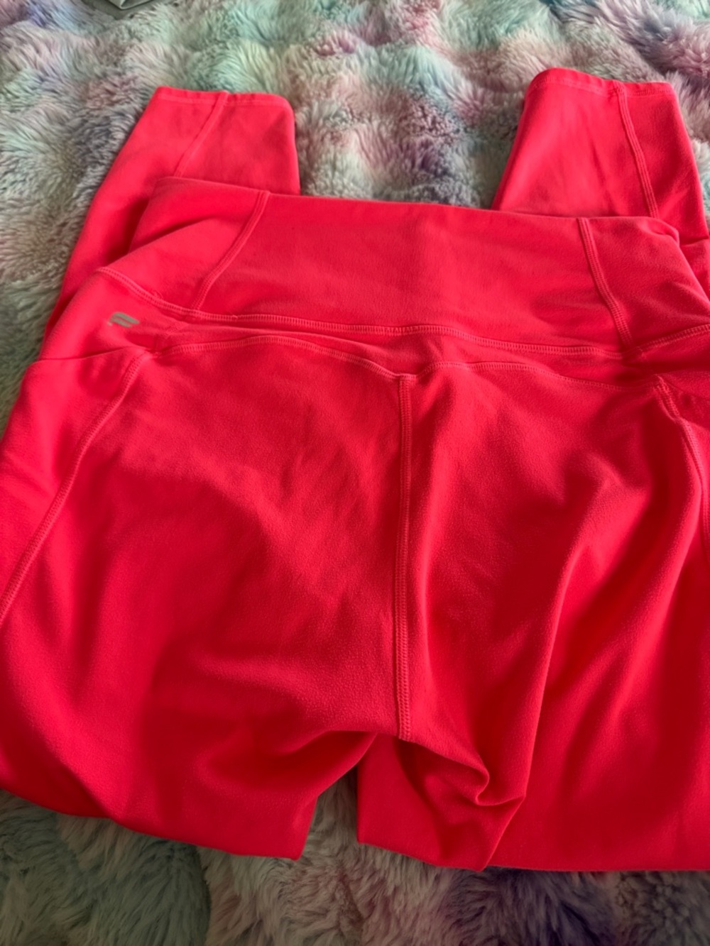 Fabletics Neon Pink High-Waist Leggings